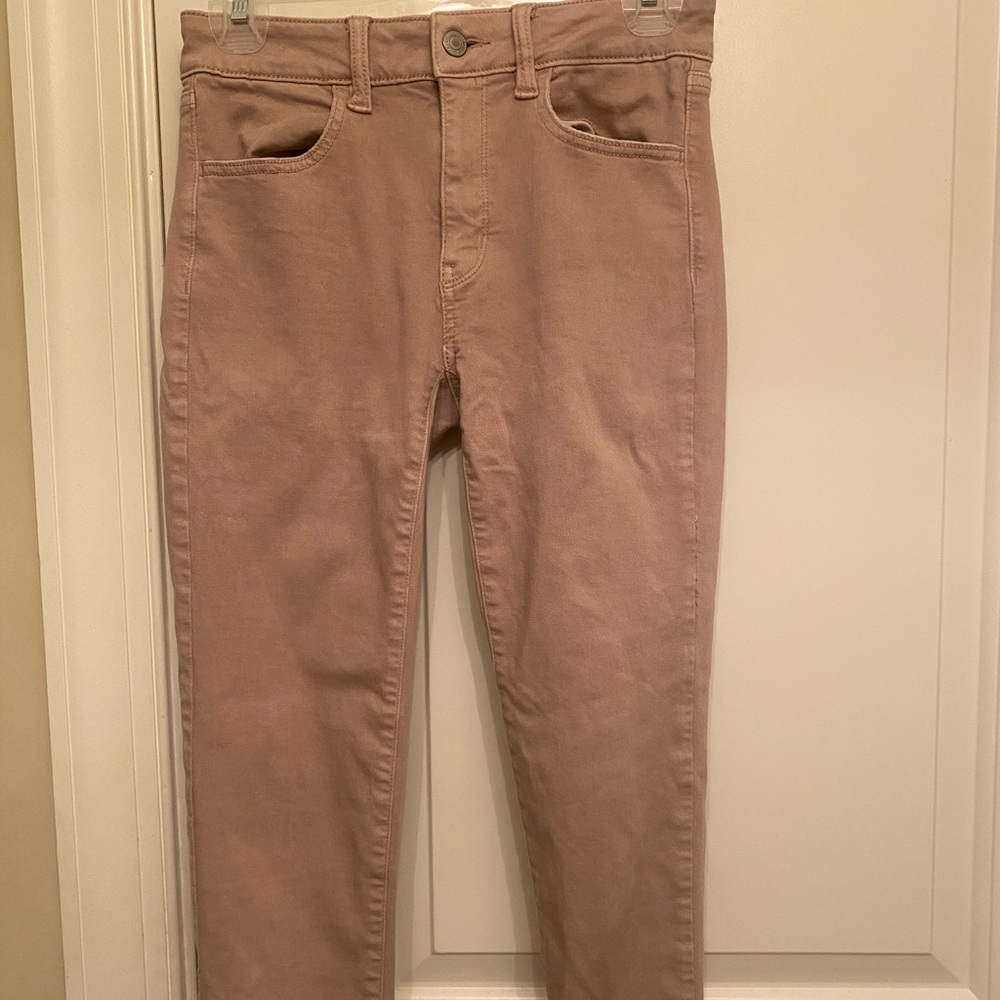Light pink American eagle Jeggings